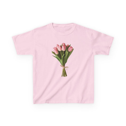 Pink Tulip Baby Tee