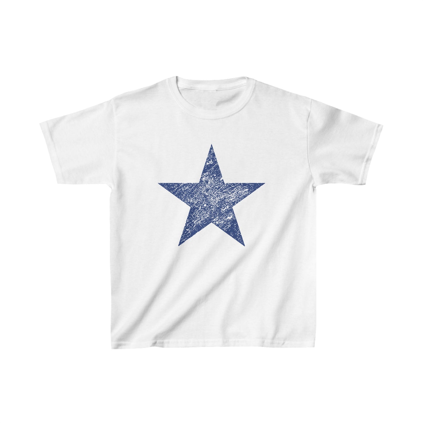 Blue Star Baby Tee