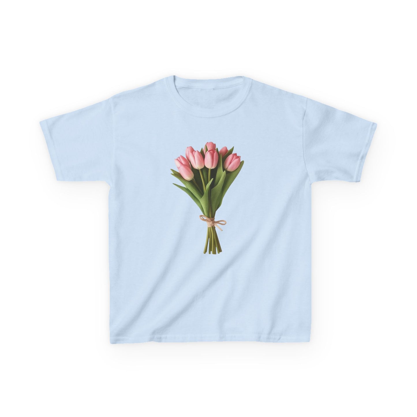 Pink Tulip Baby Tee