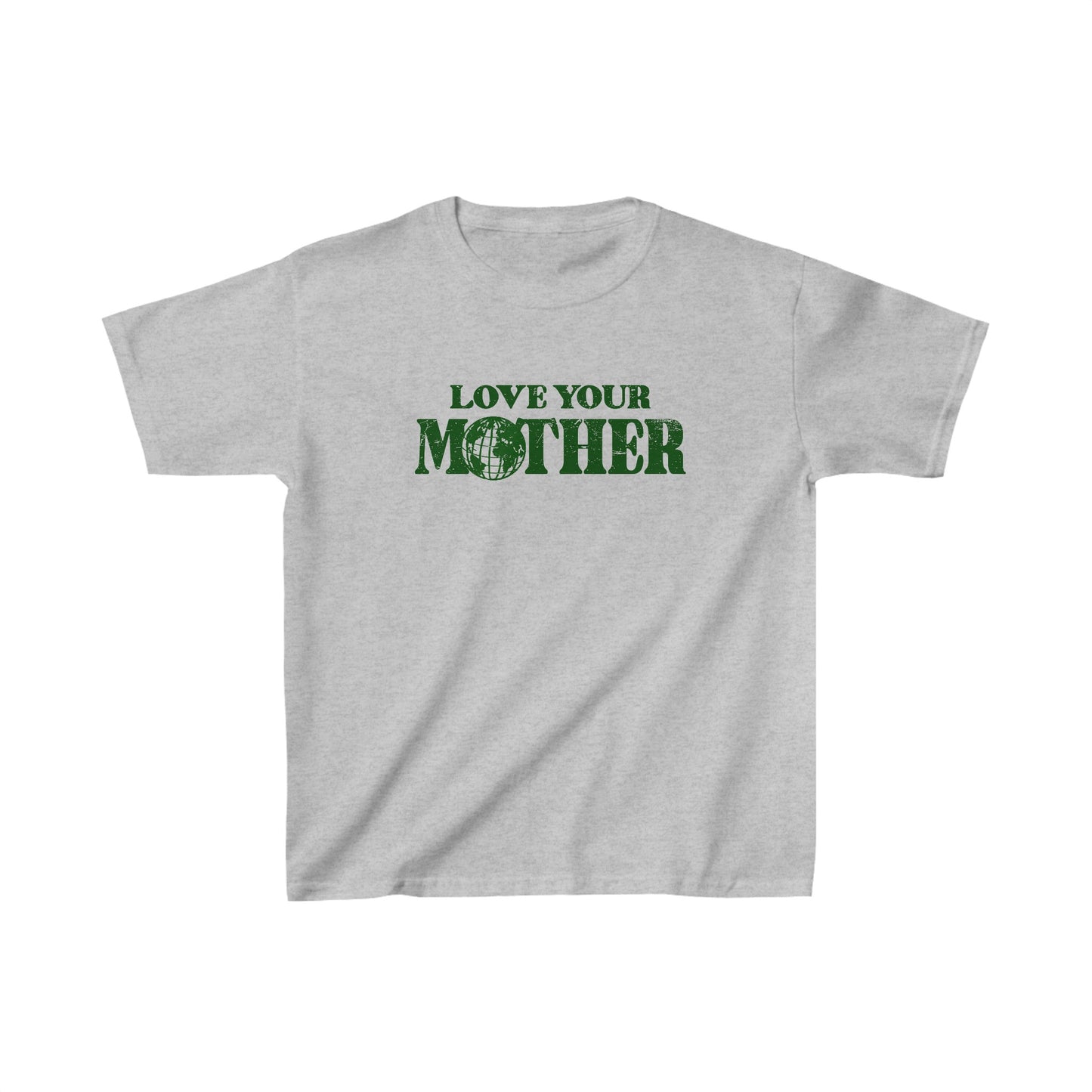 Green Love Your Mother Baby Tee