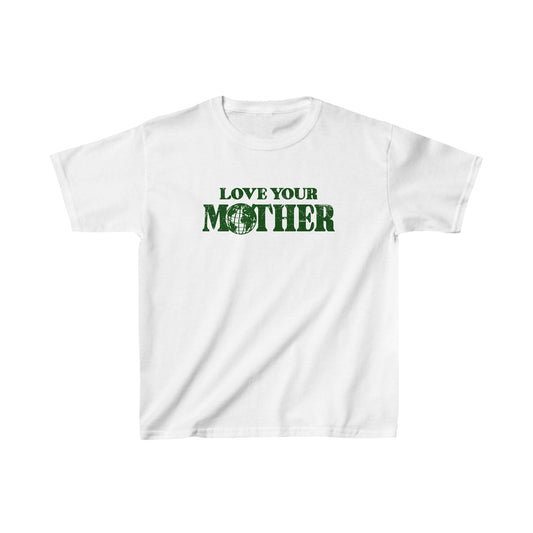 Green Love Your Mother Baby Tee