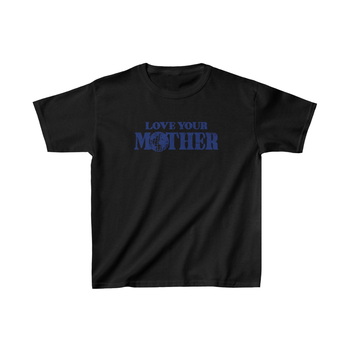 Blue Love Your Mother Baby Tee